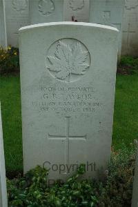 Canada Cemetery Tilloy Les Cambrai - Taylor, G B